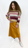 Goldy Orange Slip Skirt