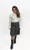 A Line Wool Skirt