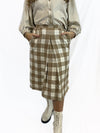 Plaid Vintage Skirt