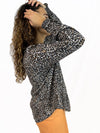 Leopard Oversized Blouse