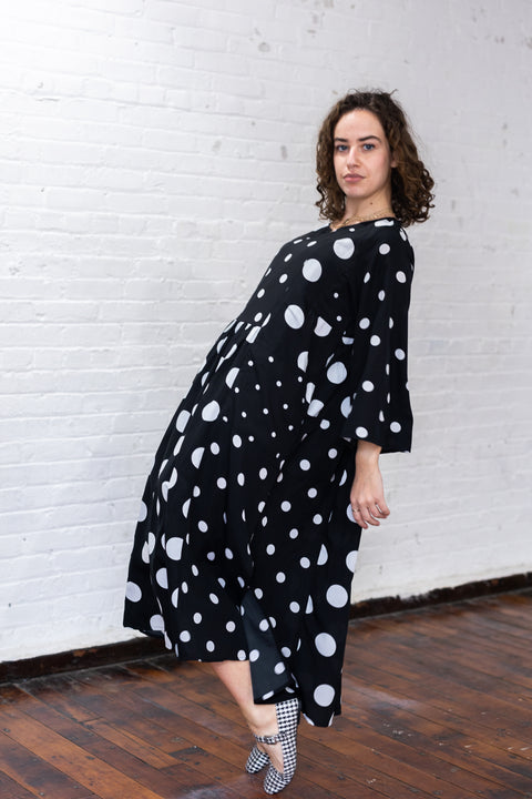 Polka Dot Flow dress