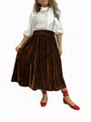 Velvet Toffee Skirt