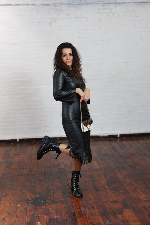 The greatest leather dress