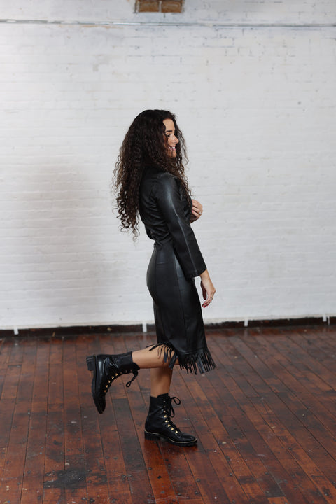 The greatest leather dress