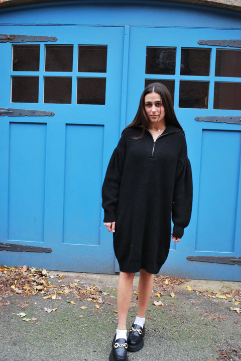 The ultimate sweater dress