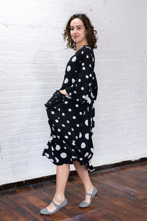 Polka Dot Flow dress