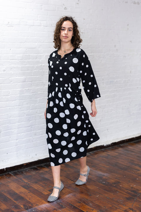 Polka Dot Flow dress