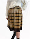 Tri Brown skirt