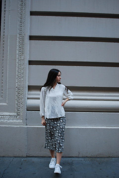 Snake Skin Slip skirt