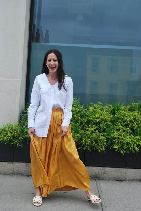 Goldy sunshine skirt