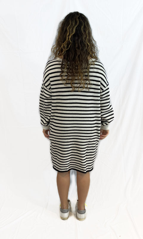 Striped Knit dress