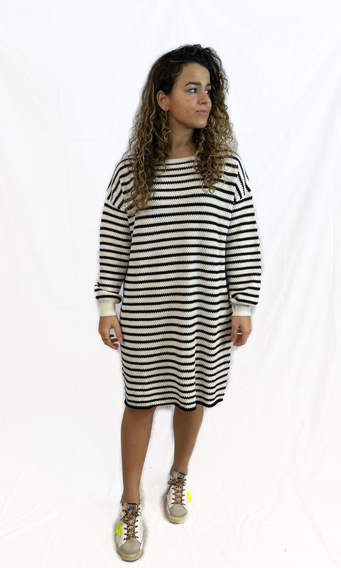 Striped Knit dress