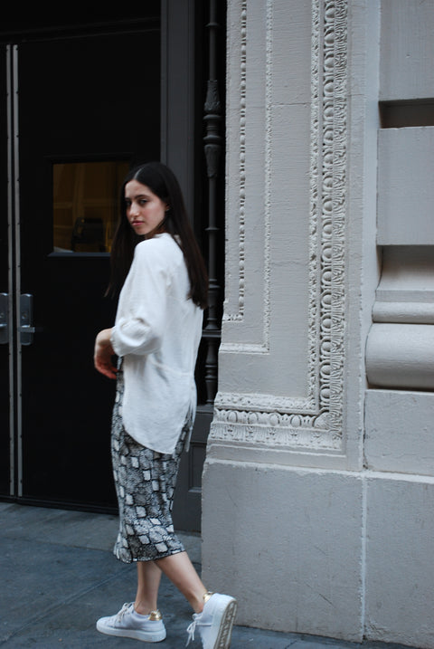 Snake Skin Slip skirt