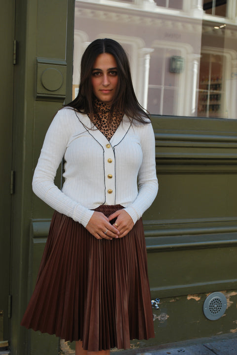 Staple cardigan