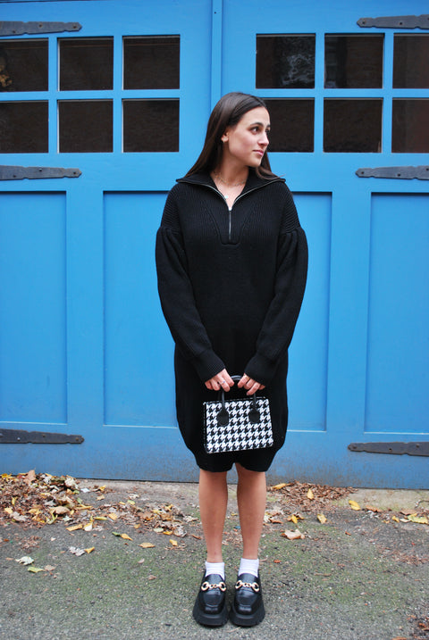 The ultimate sweater dress