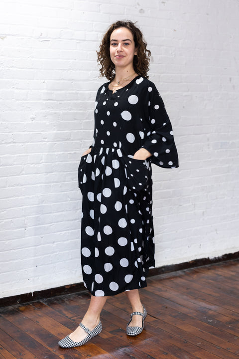 Polka Dot Flow dress