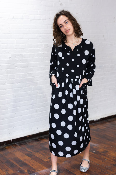 Polka Dot Flow dress