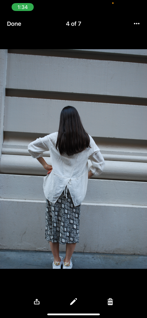 Snake Skin Slip skirt
