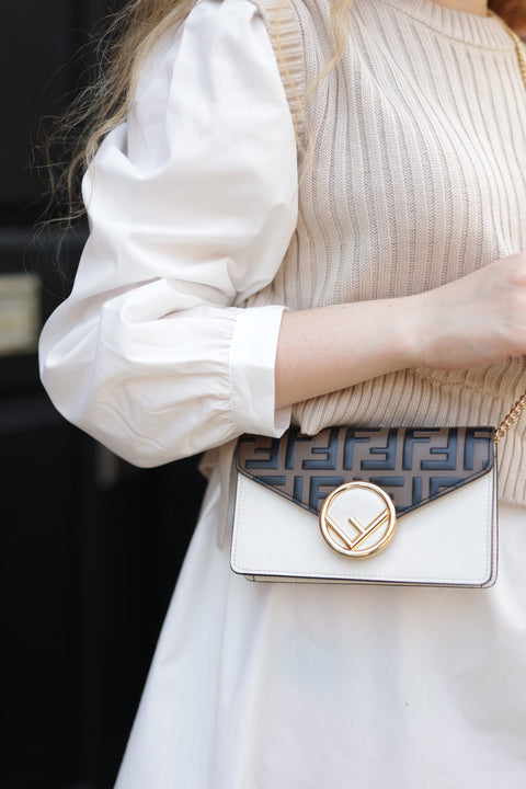 Beige knit vest dress